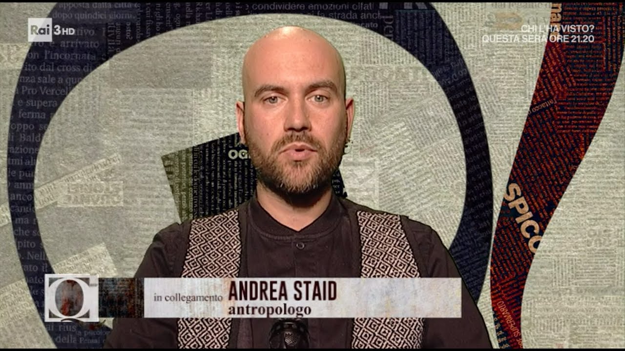 La casa vivente Andrea Staid a Quante storie Rai tre