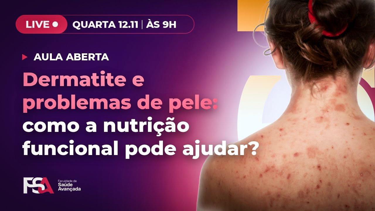 Dermatite e problemas de pele: como a nutrição funcional pode ajudar?