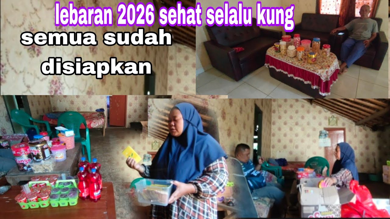 Besok lebaran waktunya nata kue lebaran dirumah Kakong 