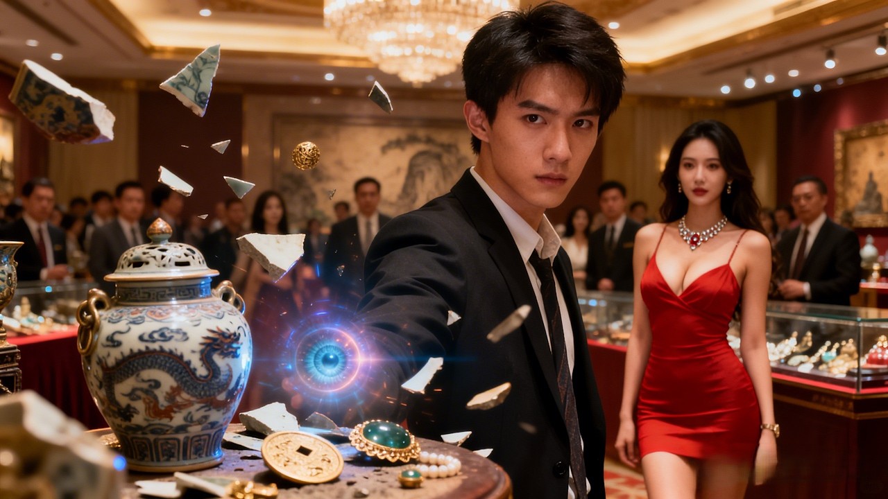 [Multi SUB] ｜贫困大学生意外打碎古董陷入绝境，却觉醒透视神瞳，一眼辨真伪、知祸福！他凭借异能古玩捡漏、彩票中奖、习得绝世医术！#剧能充电站 #MiniDrama#精彩大陆短剧