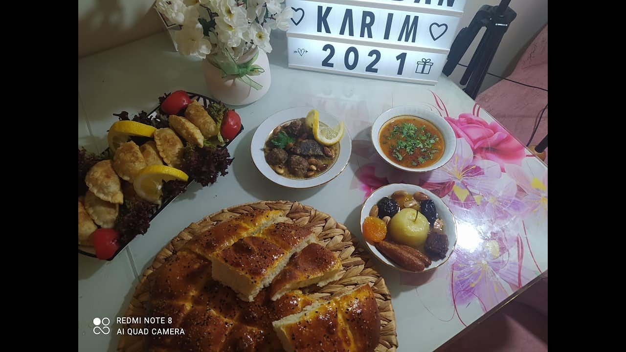 Menu ramadane, chriba algéroise mtawem, l'huma hlouwa, bourek la3djine, pain turc spécial ramadan🥰�