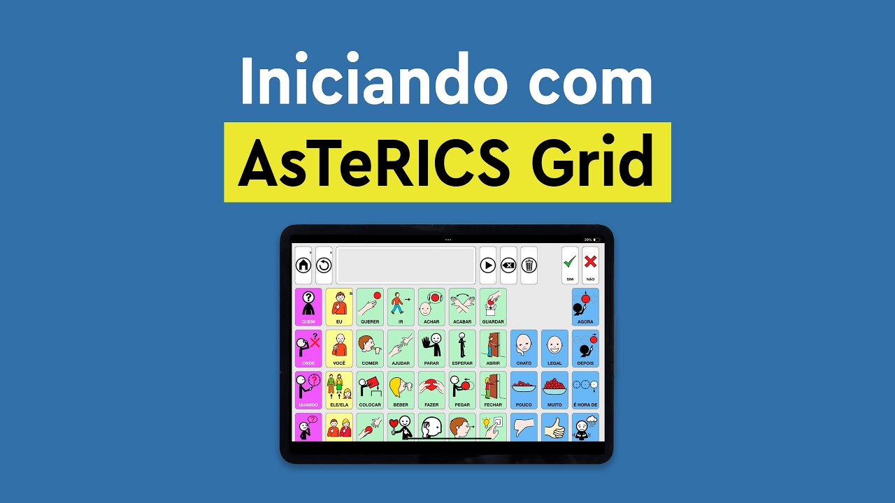 Iniciando com AsTeRICS Grid - CAA com ARASAAC