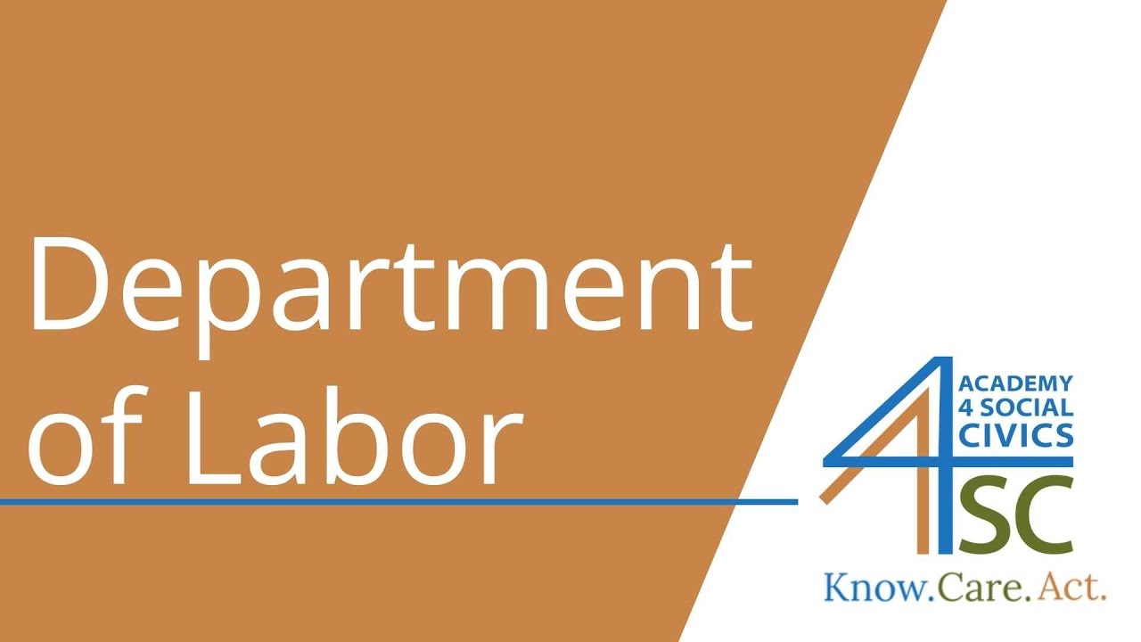 Department of Labor: Watching Over Workers - U.S. Executive Branch Series