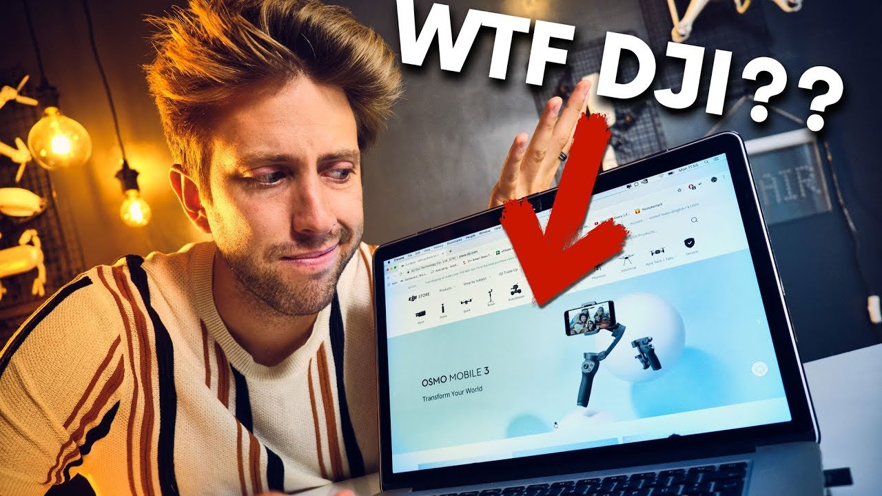 WHAT IS DJI DOING WITH THEIR DRONE WEBSITE?