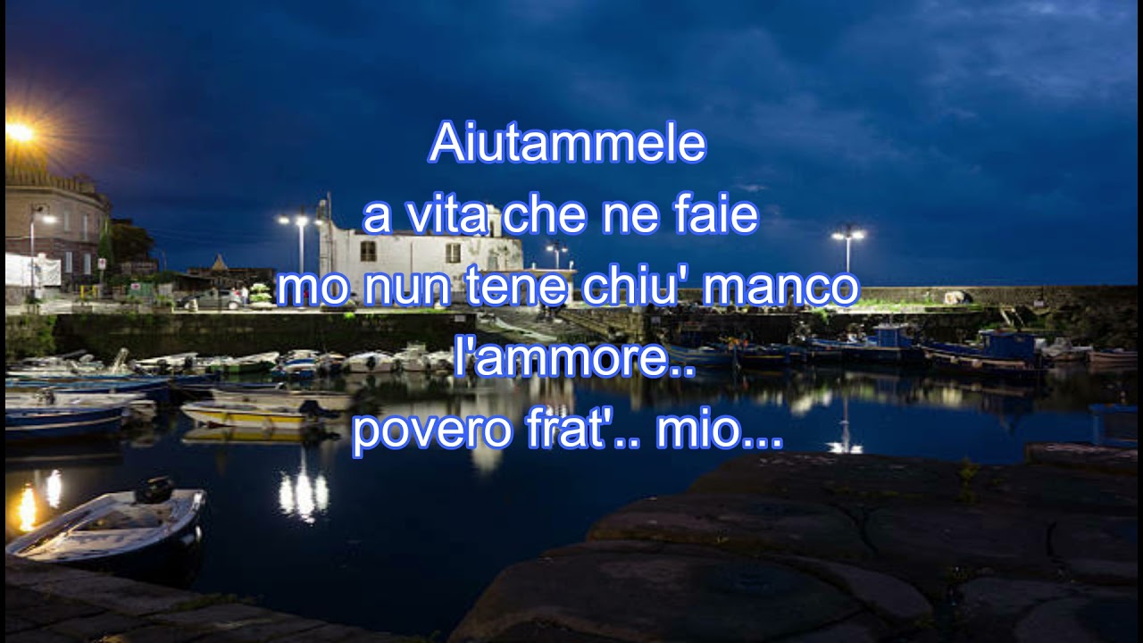 Gino del Miro  Aiutammele Karaoke