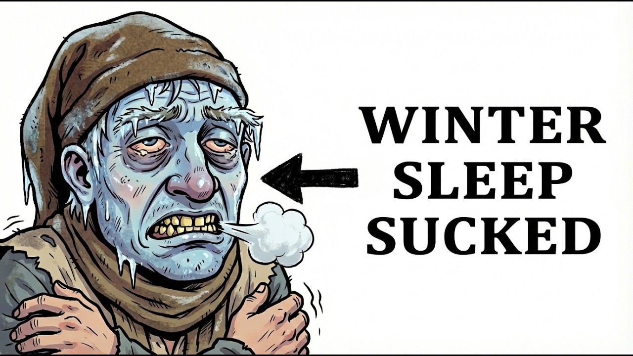 The Dark Reality of Medieval Winter Nights | History for Sleep