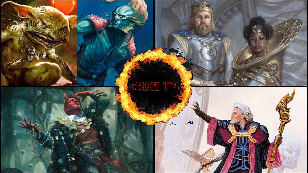 Tibalt vs Kenrith vs Temur storm vs Urza cEDH gameplay from a twitch TV live stream