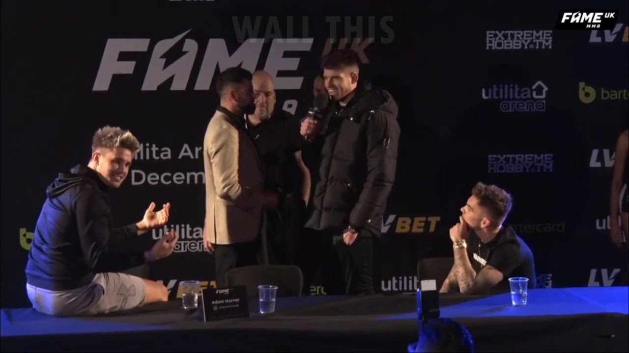 WKURZONY WOJTEK GOLA PRZERYWA KONFERENCJĘ I WYZYWA JMX NA POJEDYNEK FAME MMA UK!!
