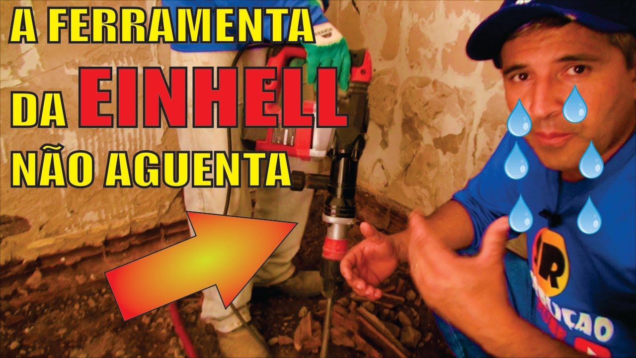 A FERRAMENTA DA EINHELL N&Atilde;O AGUENTA