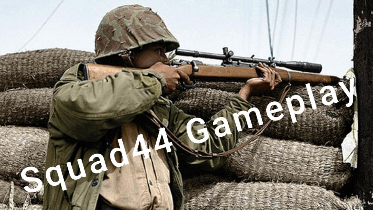 The Greatest Sniper on Iwo Jima! (Probably) (Squad44 Gameplay)