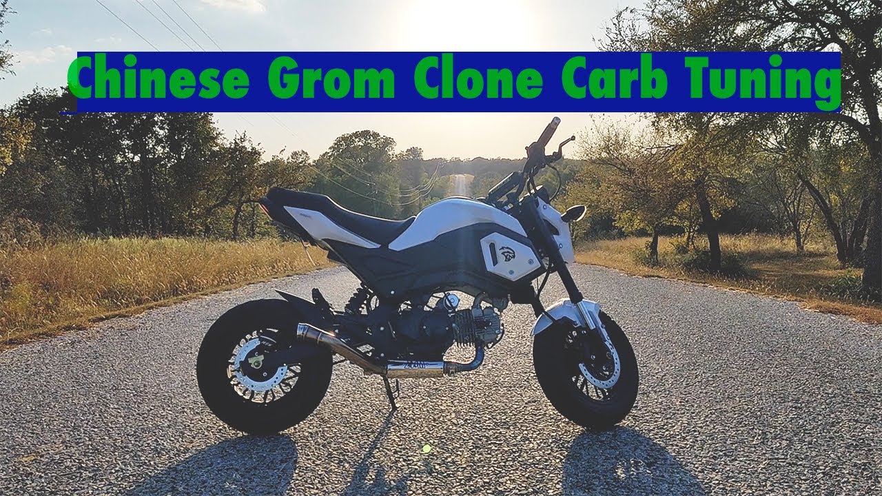 Carb Tuning Grom Clones (Boom Vader, Icebear Fuerza, TaoTao Hellcat)