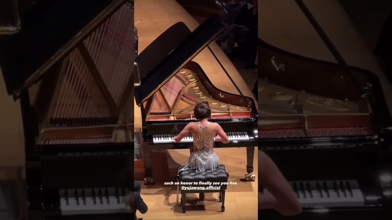 Yuja Wang *FAST* Prokofiev No.2 Concert📍LA Phil #virtuoso #pianist #classical #musician #orchestra