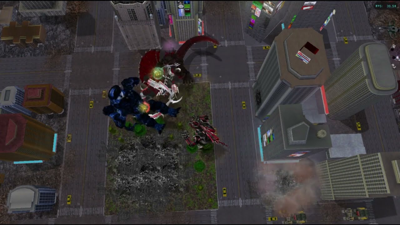 Godzilla Unleashed Overhual Revolution: New camera test