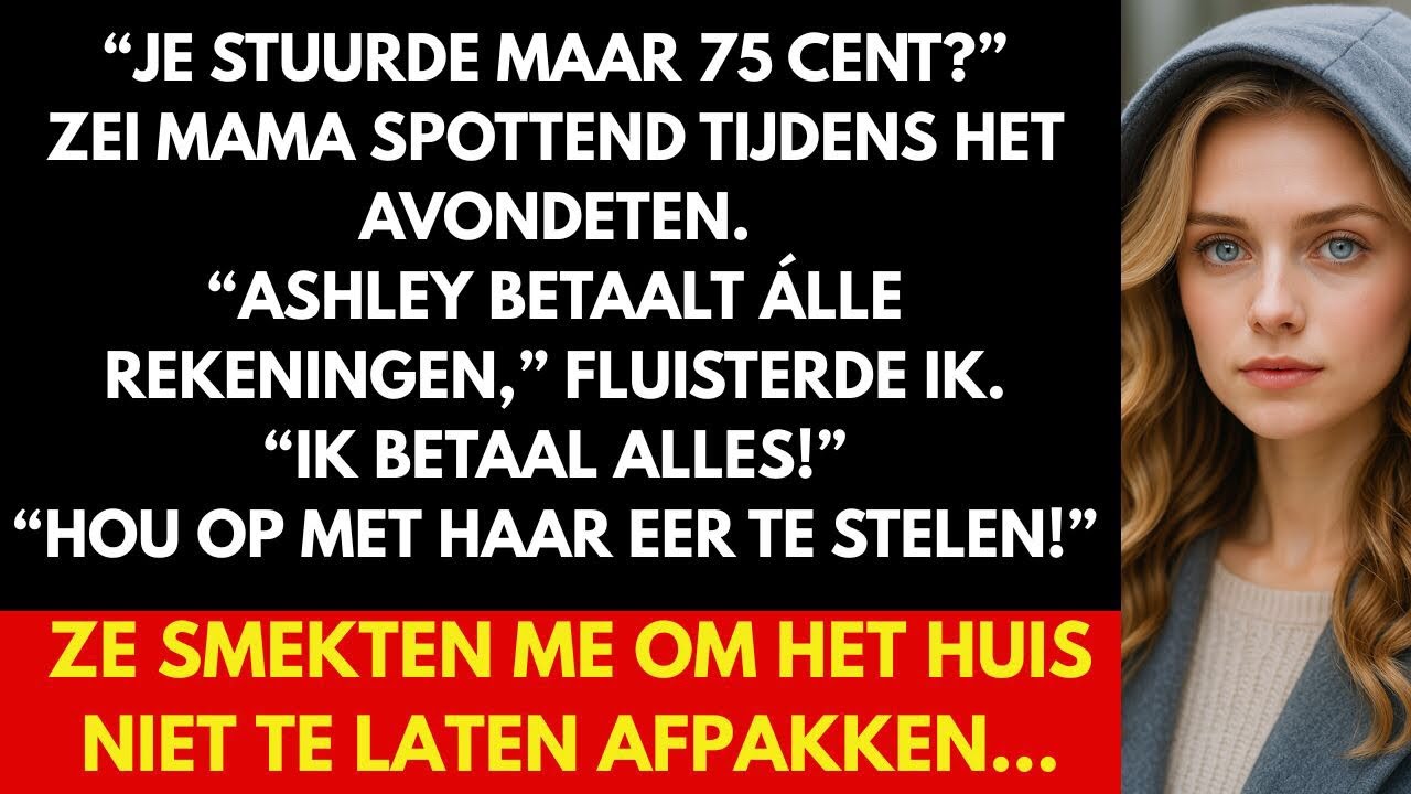 Ik Betaalde Al Hun Rekeningen in Het Geheim — Tot Mama Me Tijdens het Diner Vernederde