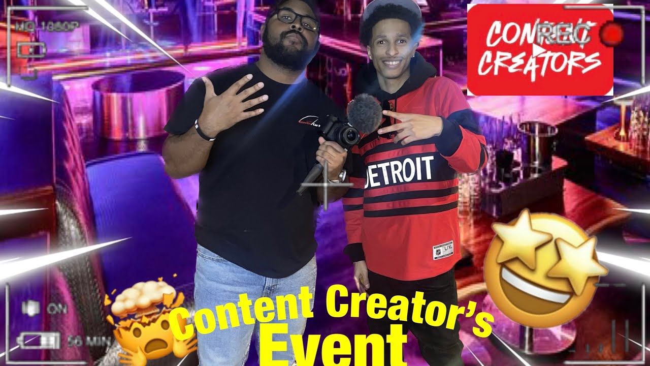What An Detroit Influencer Event  Is REALLY Like..@eboicrazy Content Creators Collaboration