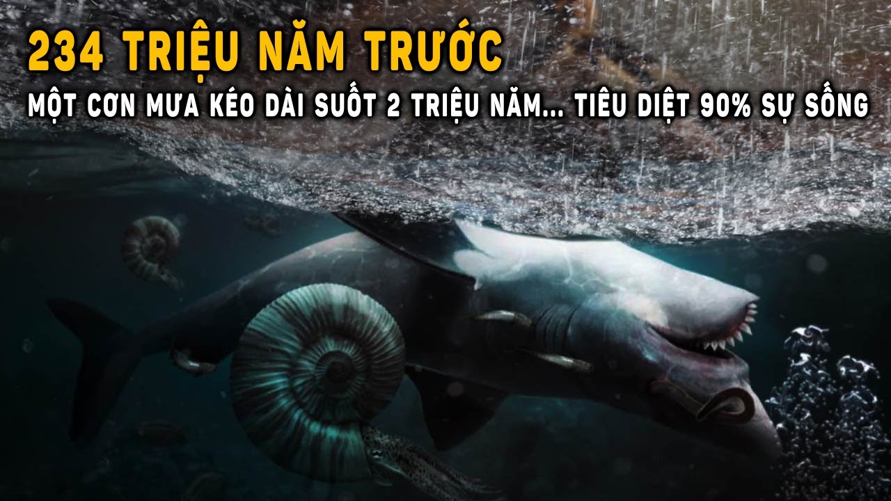 234 triệu năm trước, Tr&aacute;i đất từng c&oacute; một trận mưa k&eacute;o d&agrave;i 2 triệu năm | Khoa Học v&agrave; Kh&aacute;m Ph&aacute;