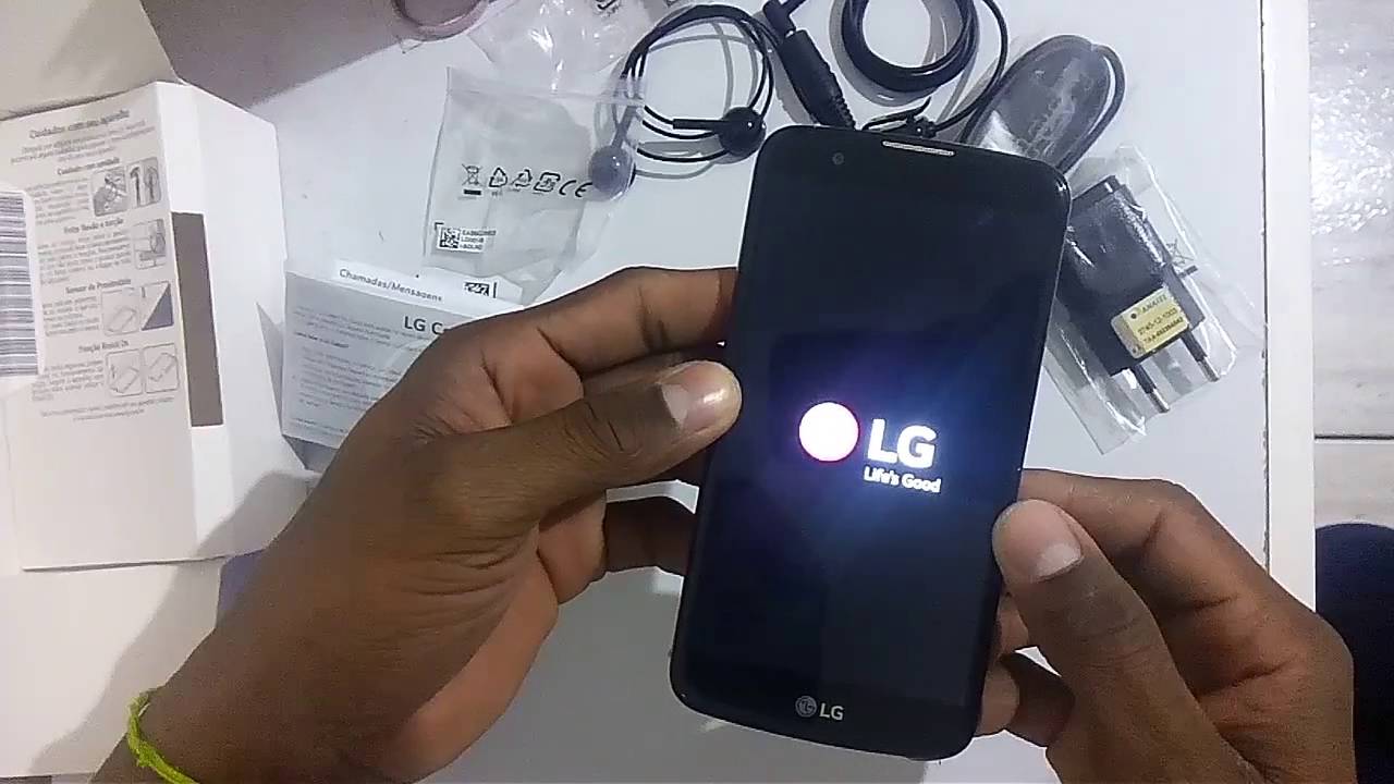 CELULAR LG K10 - UNBOXING/GANHEI LG DE PRESENTE