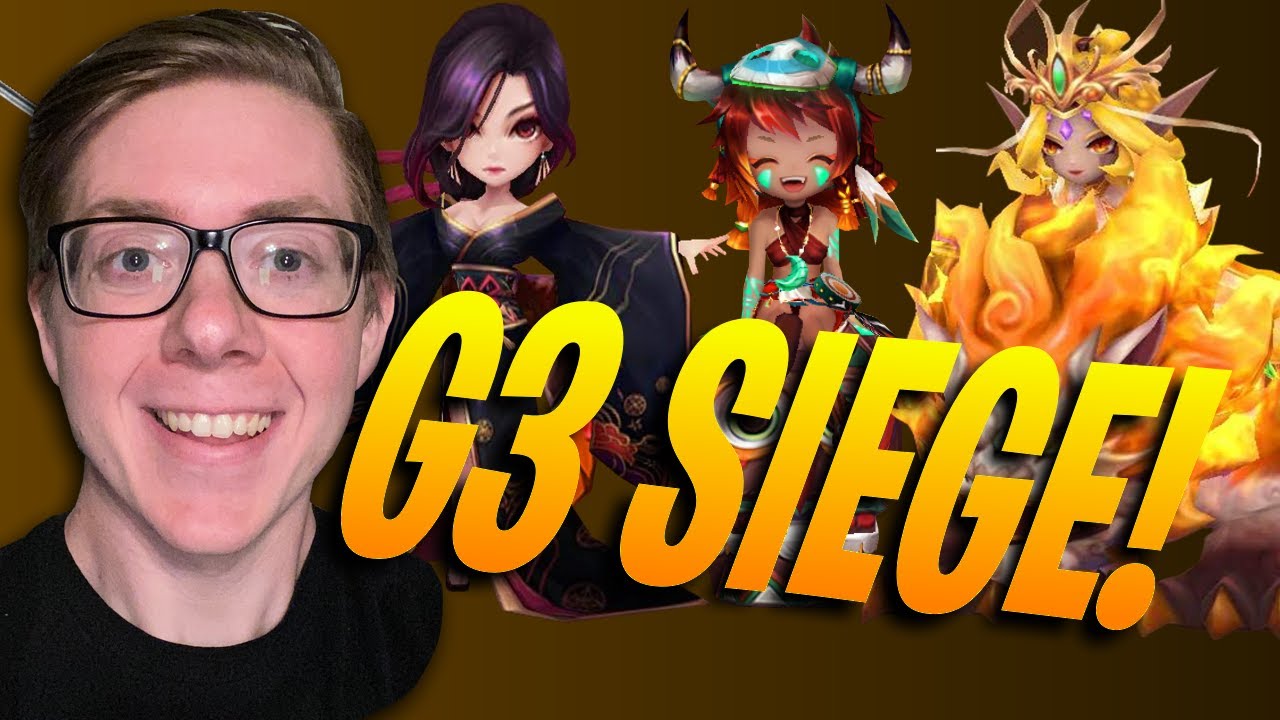G3 Siege vs Ocitocina vs Solidarity | Summoners War