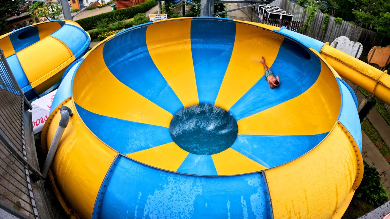 Roll POV | Dueling Bowl Water Slides at Village Vacances Valcartier