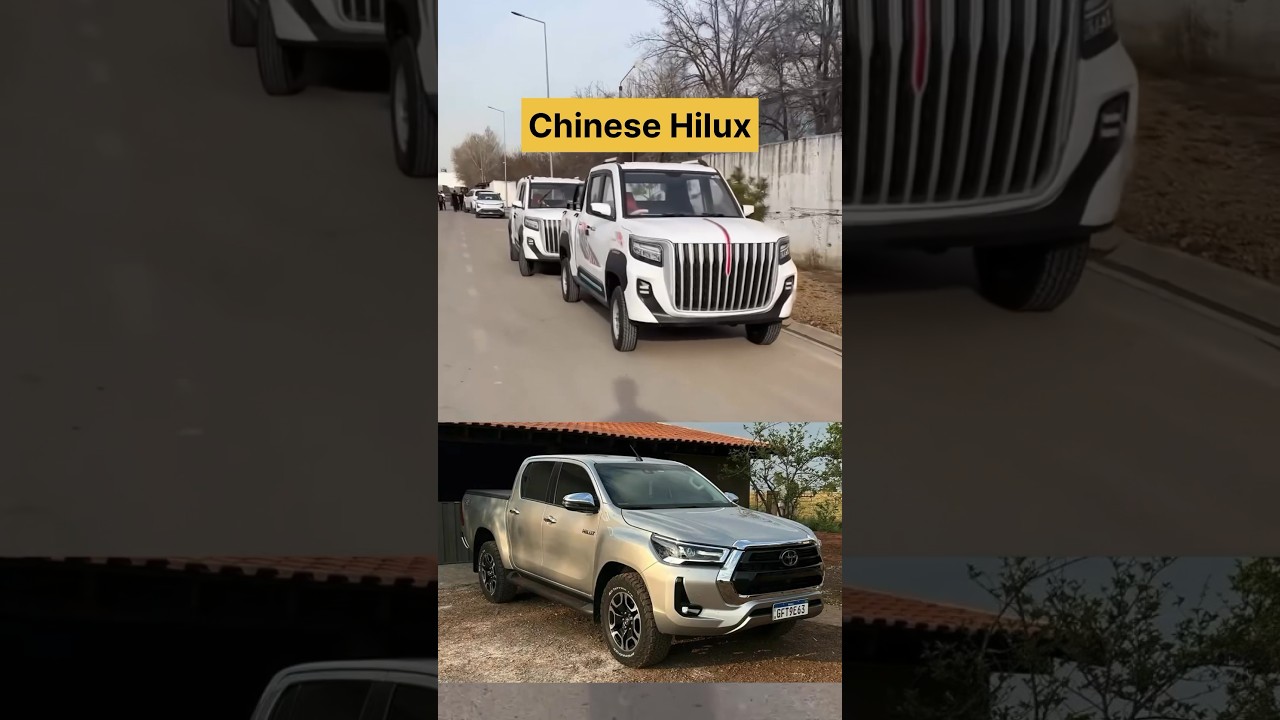 Chinese vs Japanese Pickup Truck 😂 #pickuptrucks