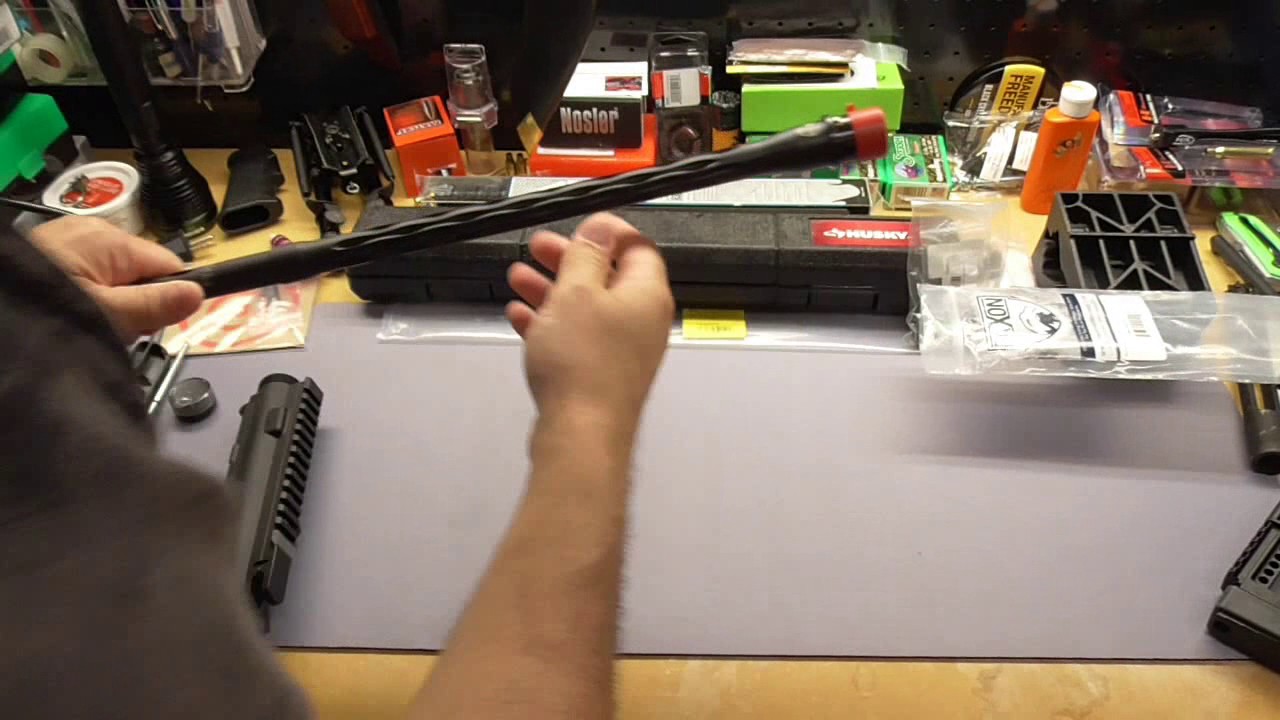 Сборка верхнего ресивера AR 15