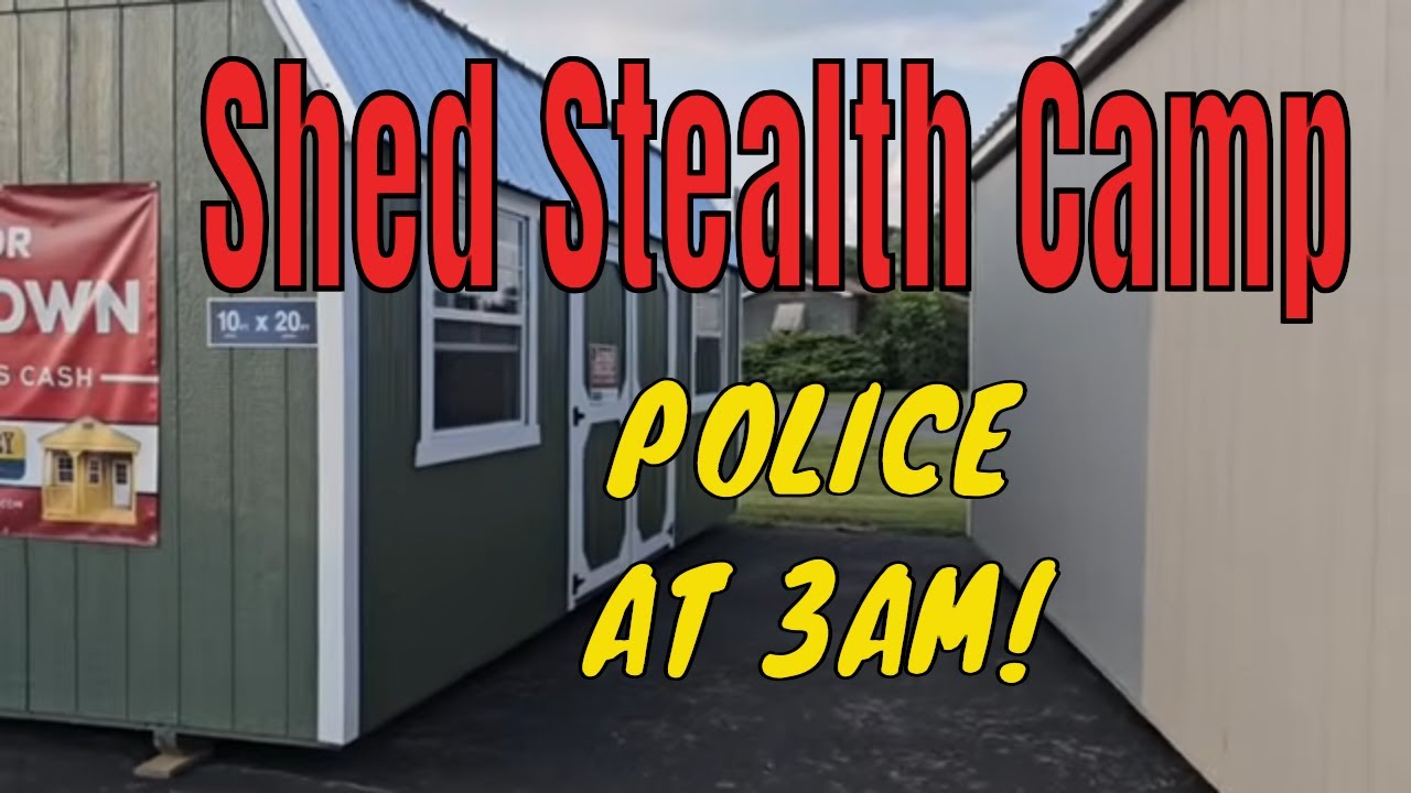 Лагерь Shed Stealth / Почти разгромлен