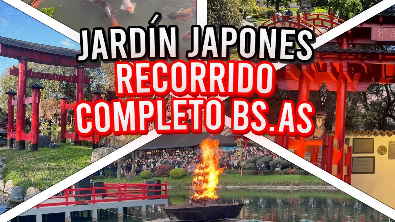 EL JARDIN JAPONES de Buenos Aires, ¿Vale la  pena ir en 2025? | Recorrido completo【4K】