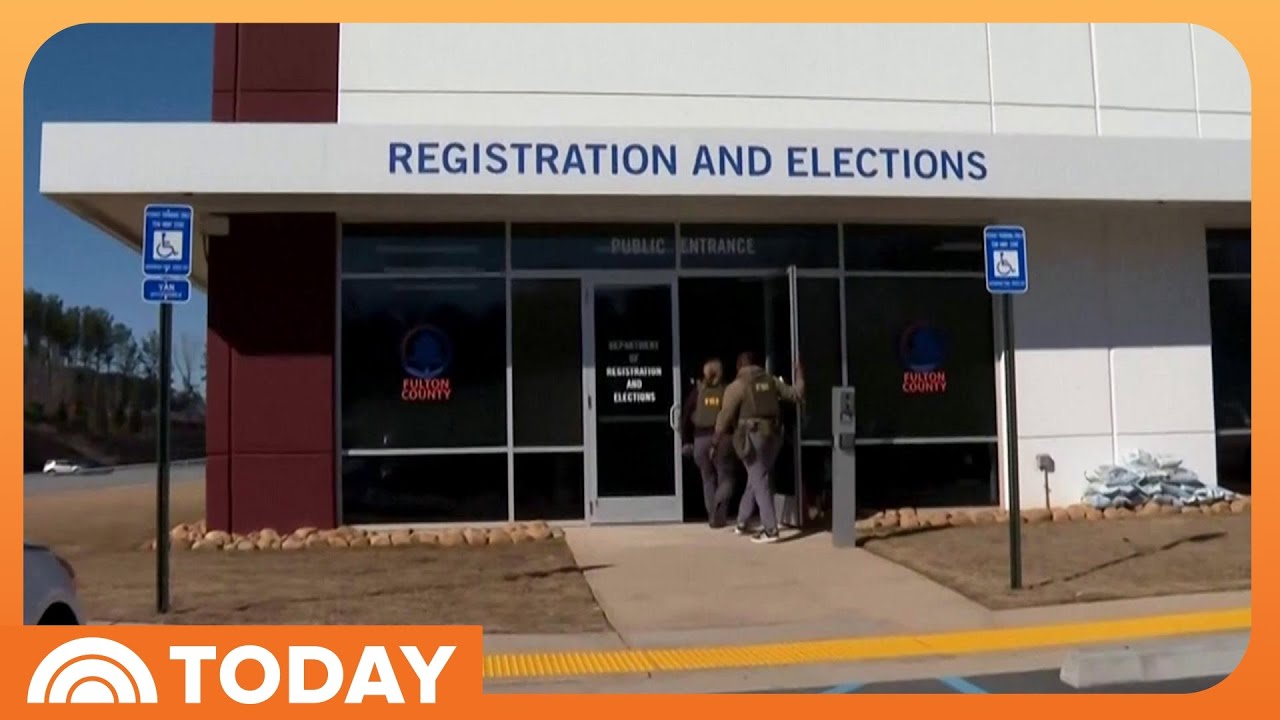 FBI Raids Georgia Election Office Tied to Trump's 2020 Loss