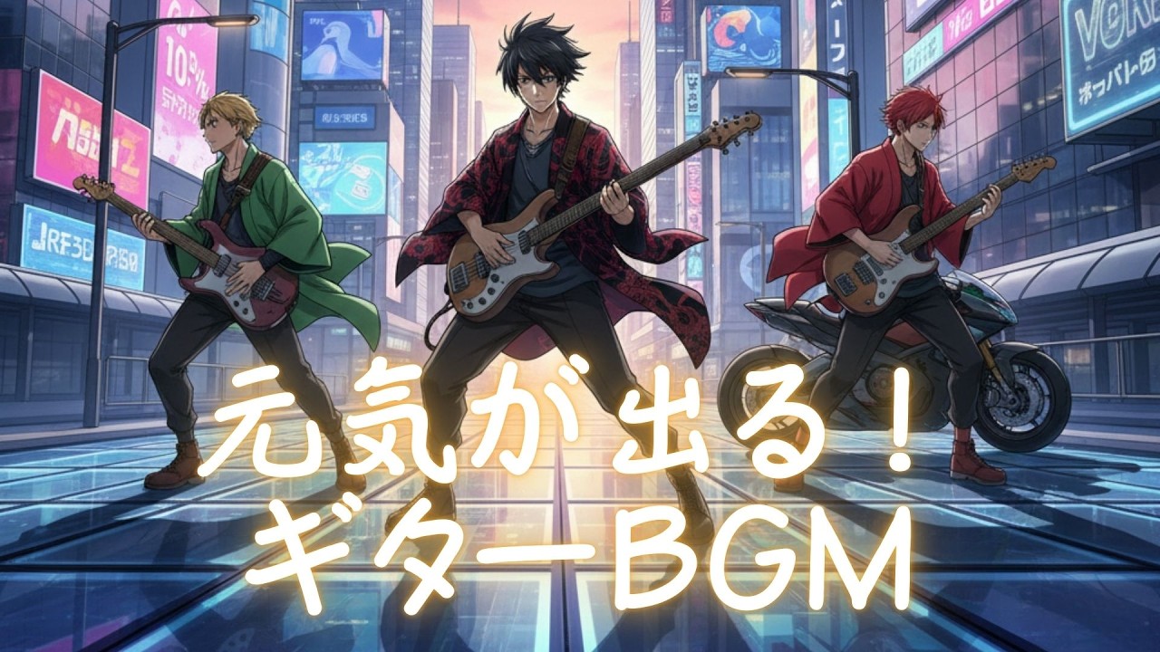 ギターBGM「未来ヲ疾走」– Future Drive –