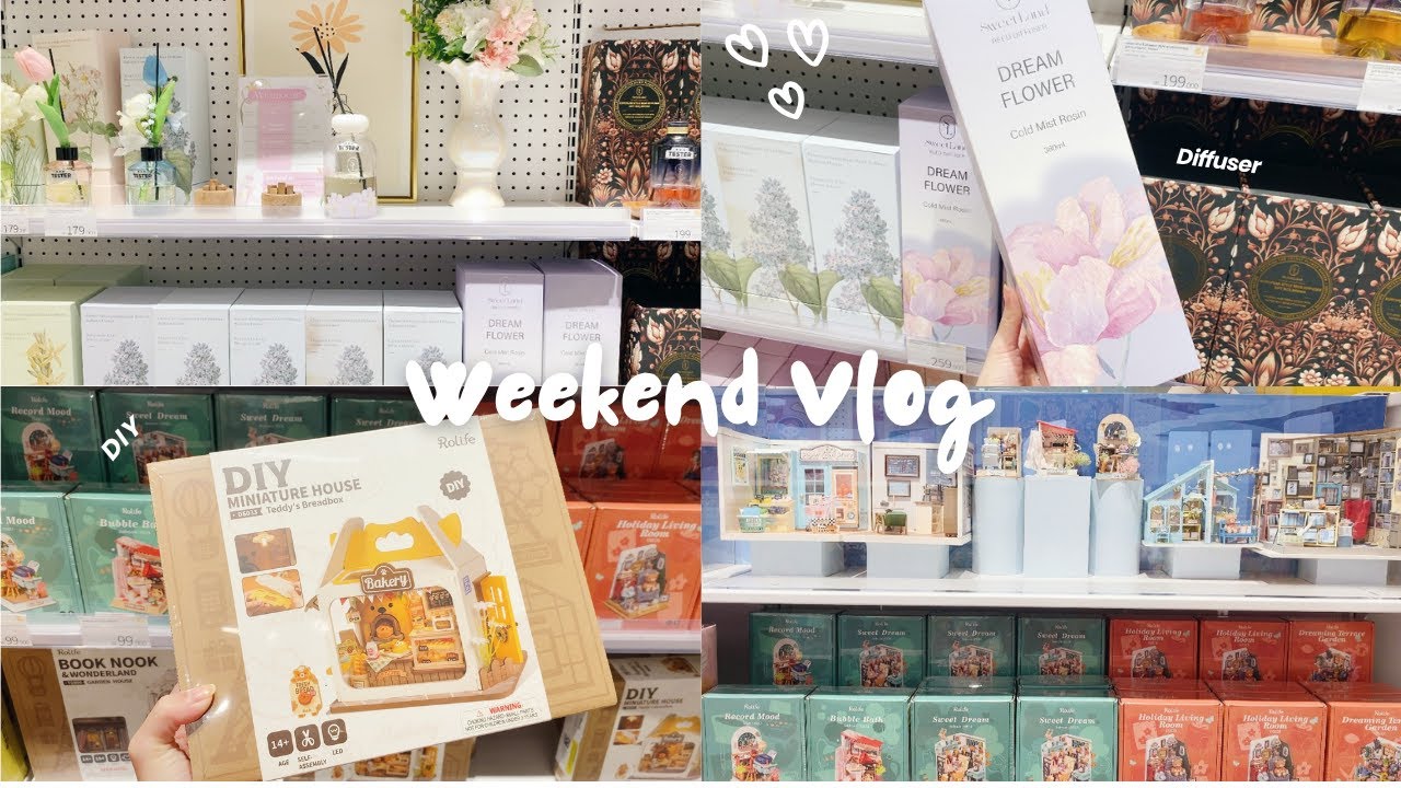 Life in Jakarta: Oh Some Shopping Haul🛍️ + Building DIY Teddy’s Breadbox Miniature🍞 | Slice of Life