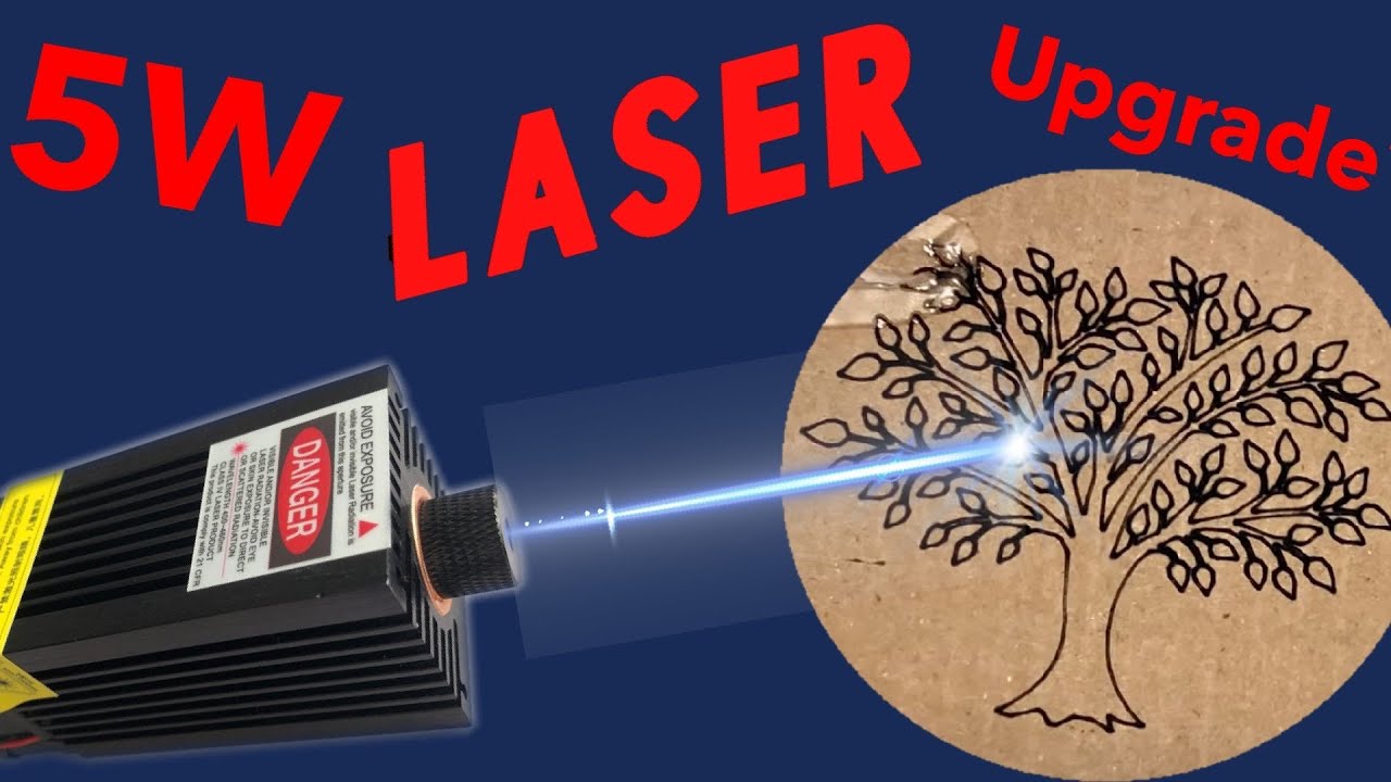 5.5W Laser Cutter Demo - What materials can a 3018 CNC laser really cut?