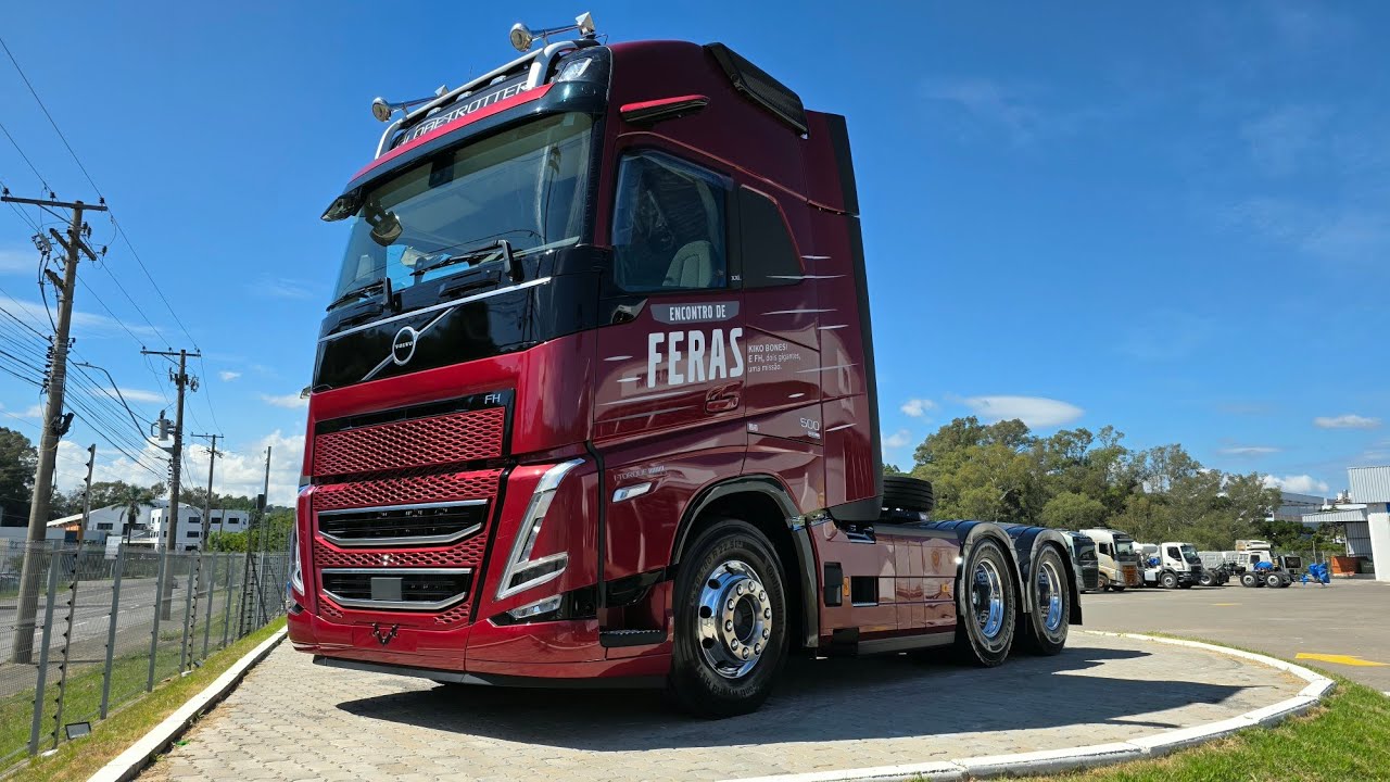 MEU NOVO CAMINH&Atilde;O VOLVO FH500XL  (RUBI) EP68/26