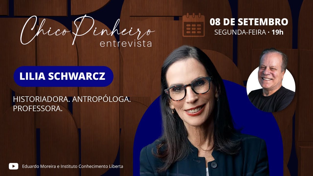 CHICO PINHEIRO ENTREVISTA - 08/09/25 - LILIA SCHWARCZ