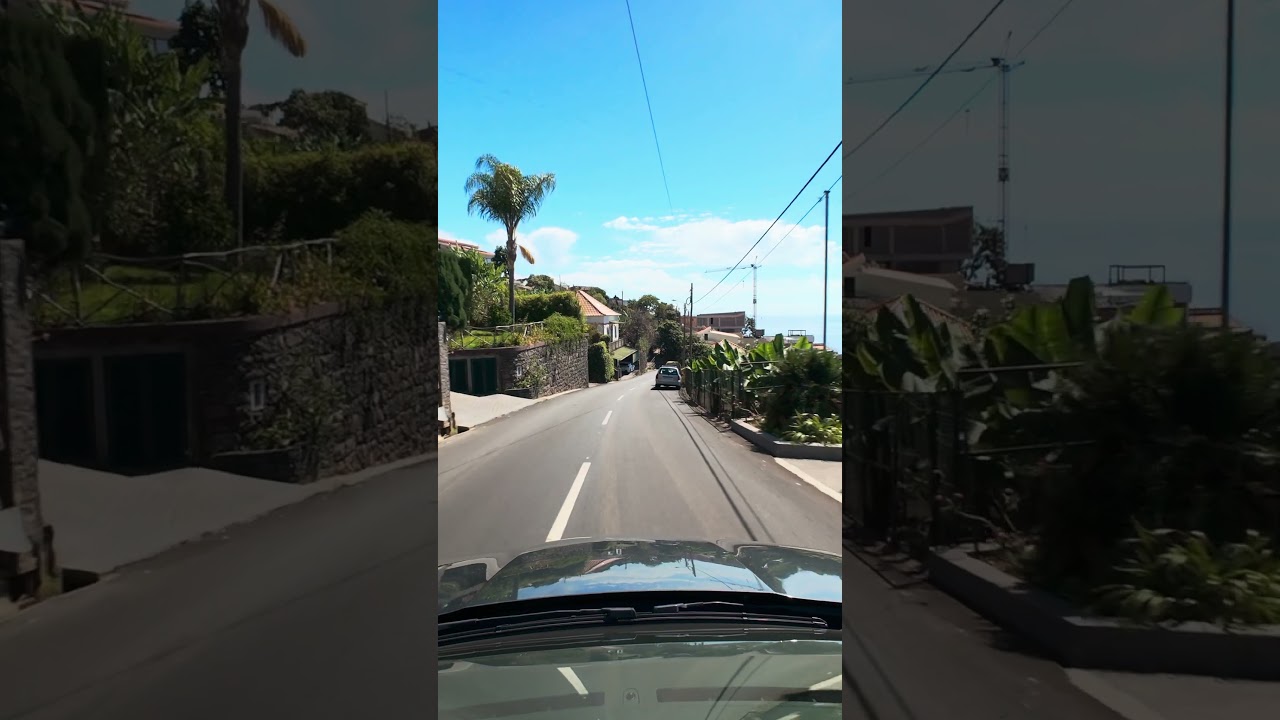Driving on the Southern Coast of MADEIRA with Jazz Music | Peaceful Villages and Scenic Views