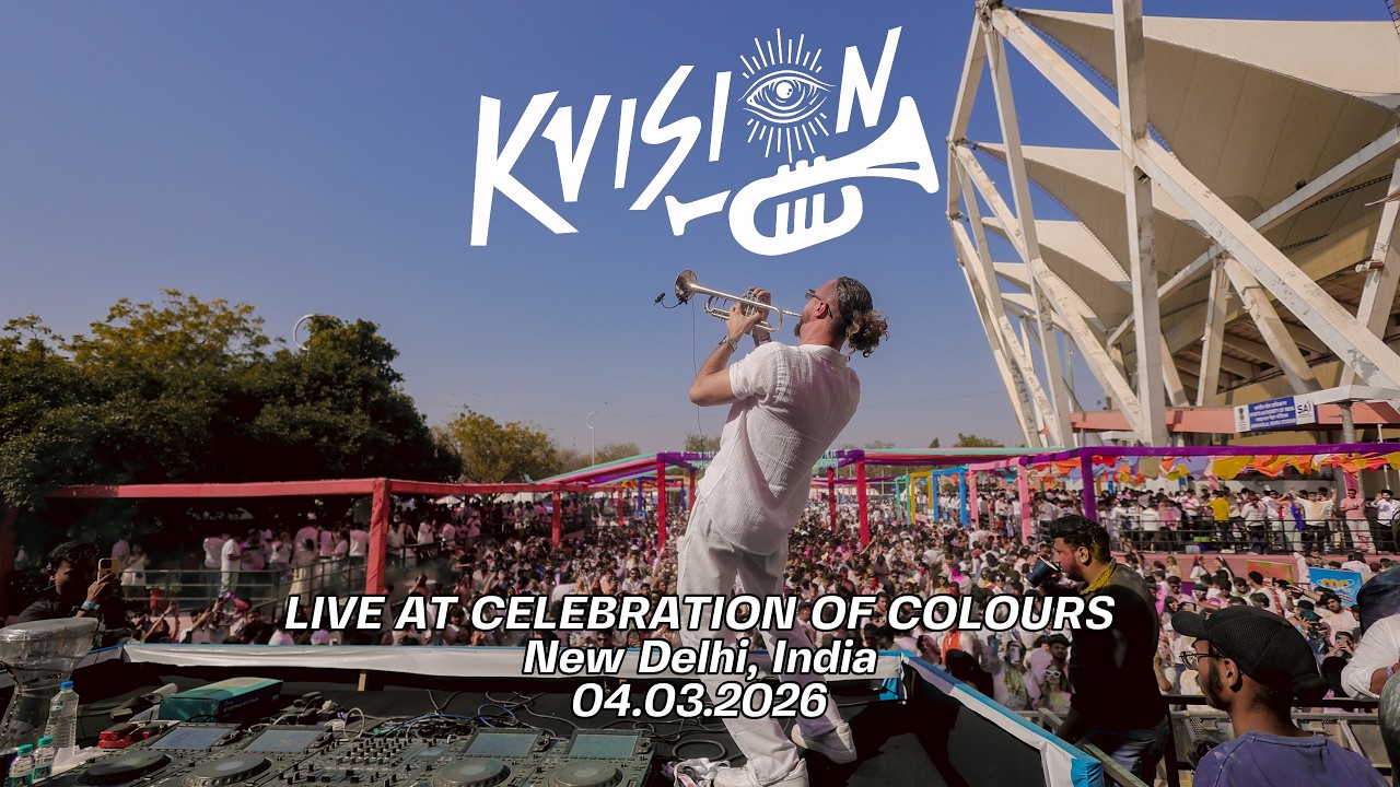 KVISION - Live @ Celebration of Colours Festival | New Delhi, India 04.03.2026