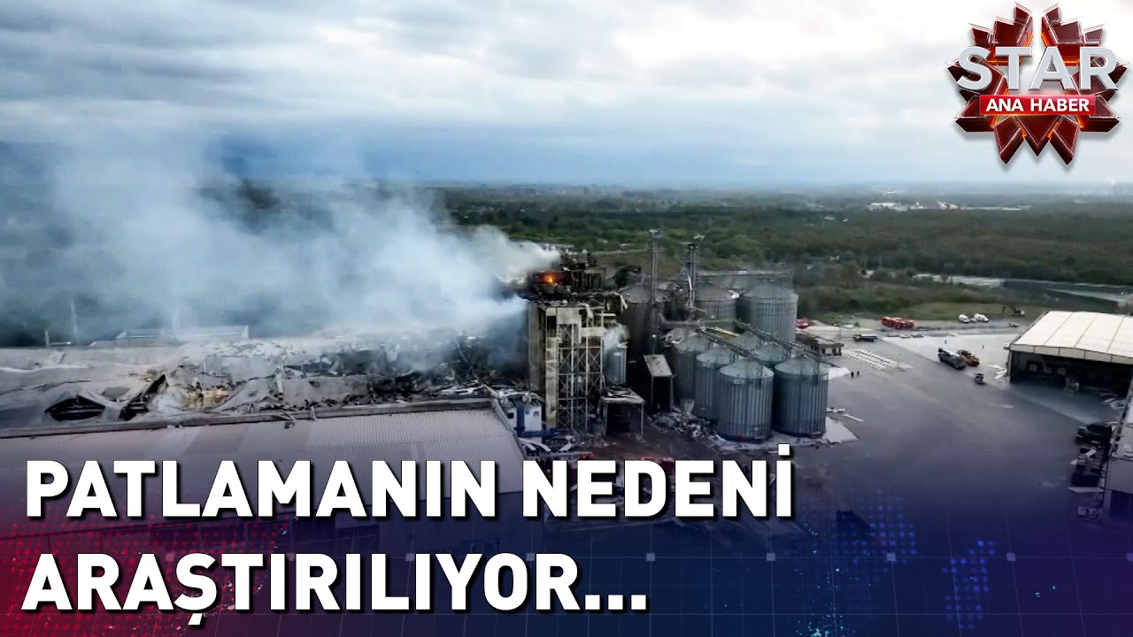 Makarna Fabrikasında Patlama Sonrası Çıkan Yangında 1 Kişi Hayatını Kaybetti