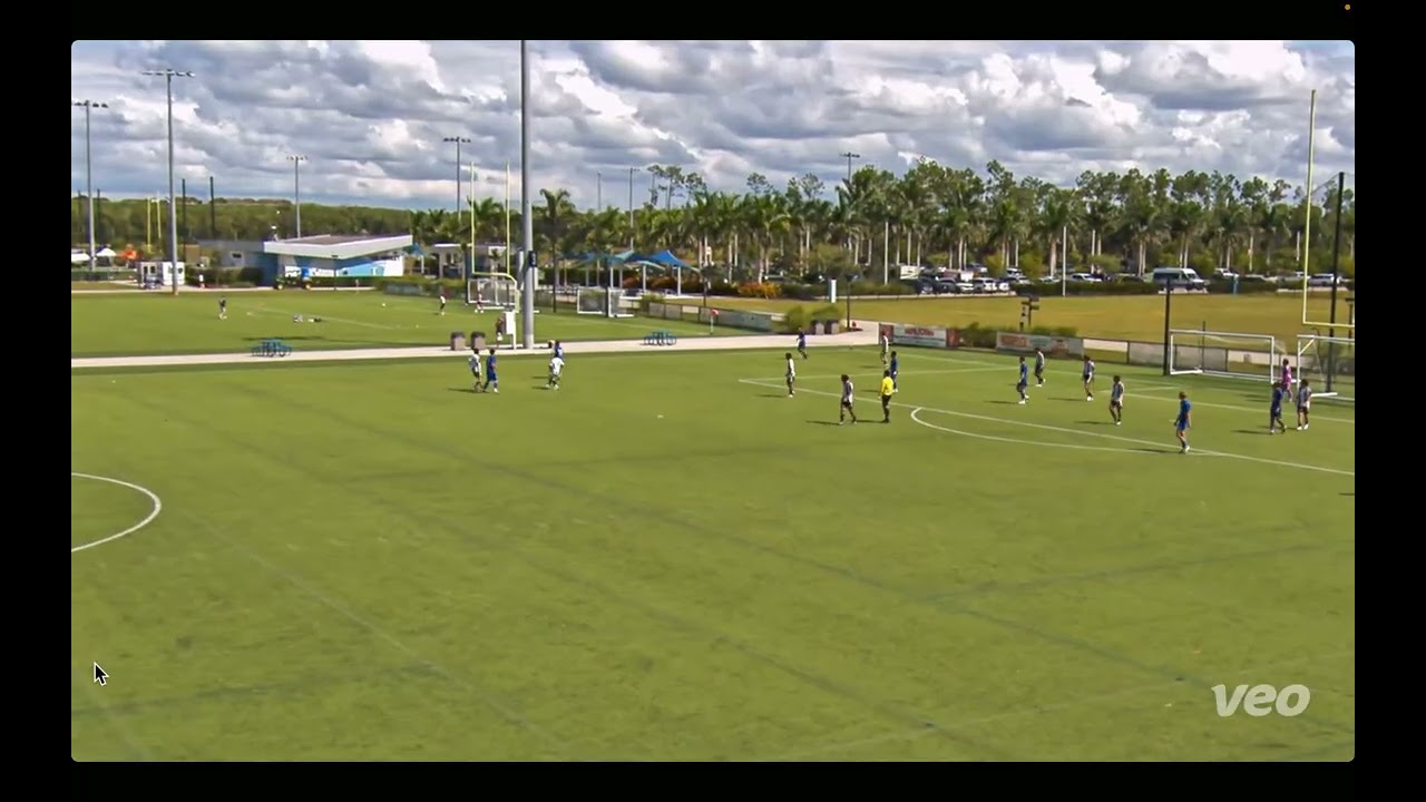 2nd Half Bad Offensive transition clip video between #10 and #9
