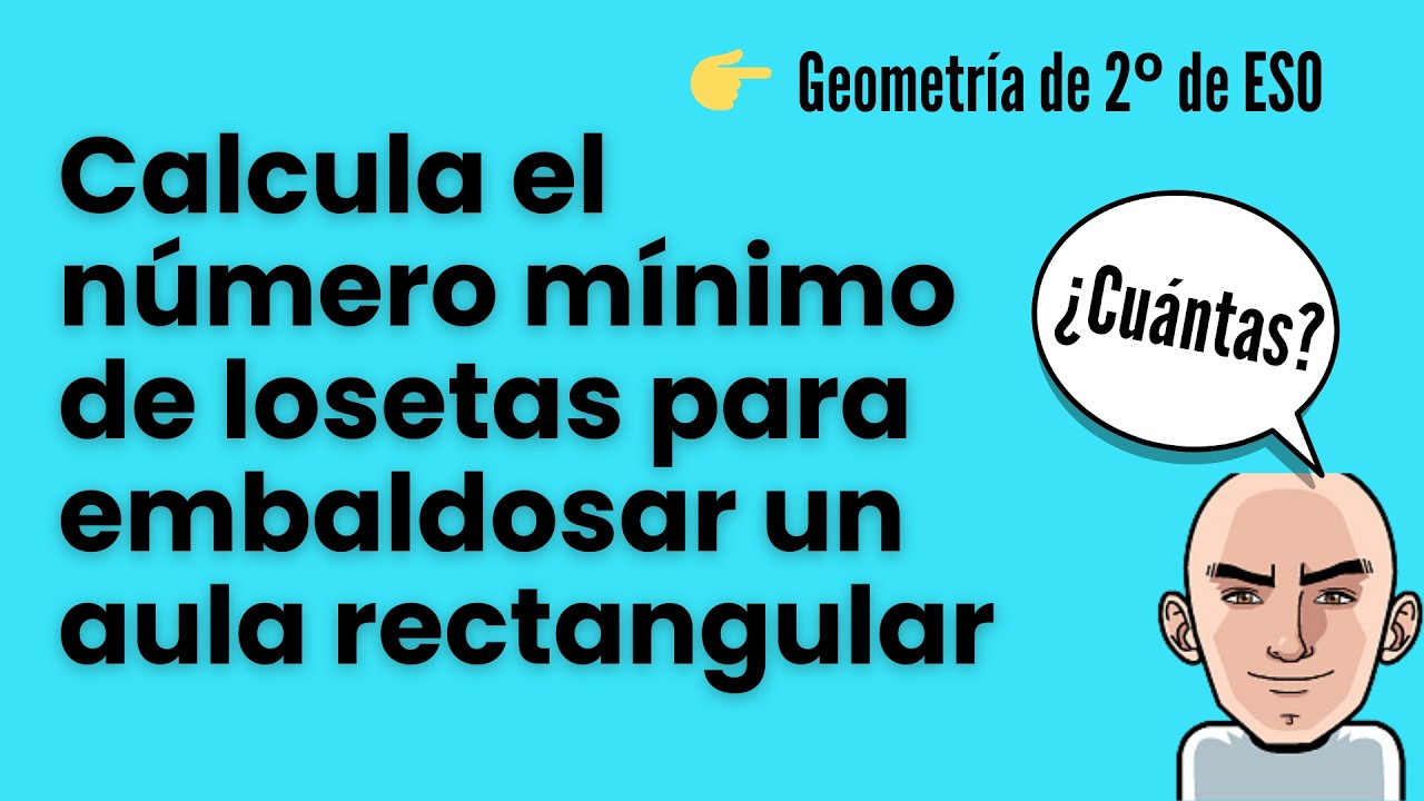Cómo calcular el número de baldosas necesarias para un área | 2º de ESO Matemáticas