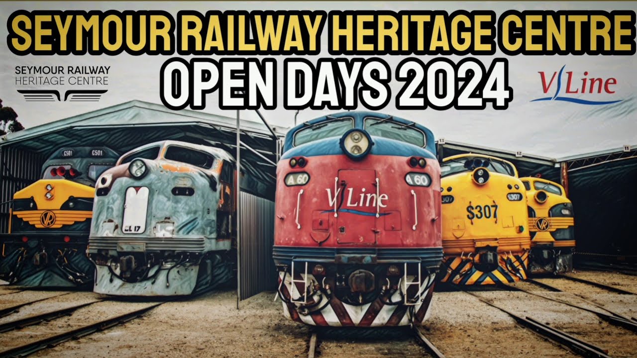 Y102's FIRST Public Appearance! | Seymour Railway Heritage Centre's Open Days 2024