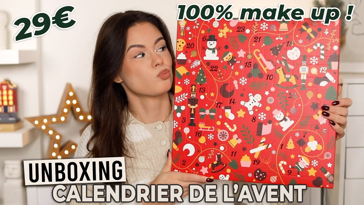 UNBOXING Calendrier de l’avent maquillage 29€ (BYS) !
