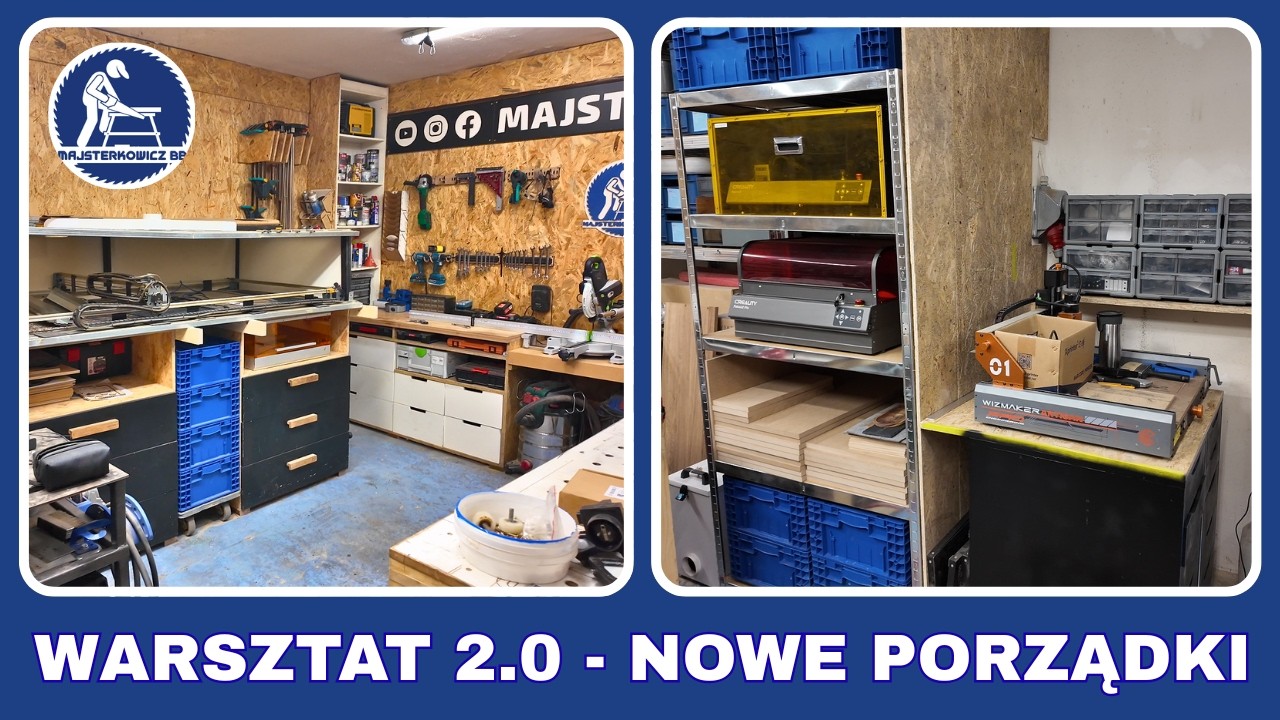 To koniec bałaganu!  M&oacute;j Warsztat 2.0 &ndash; Zobacz zmiany - 🛠️ Bestia w końcu ma sw&oacute;j dom!