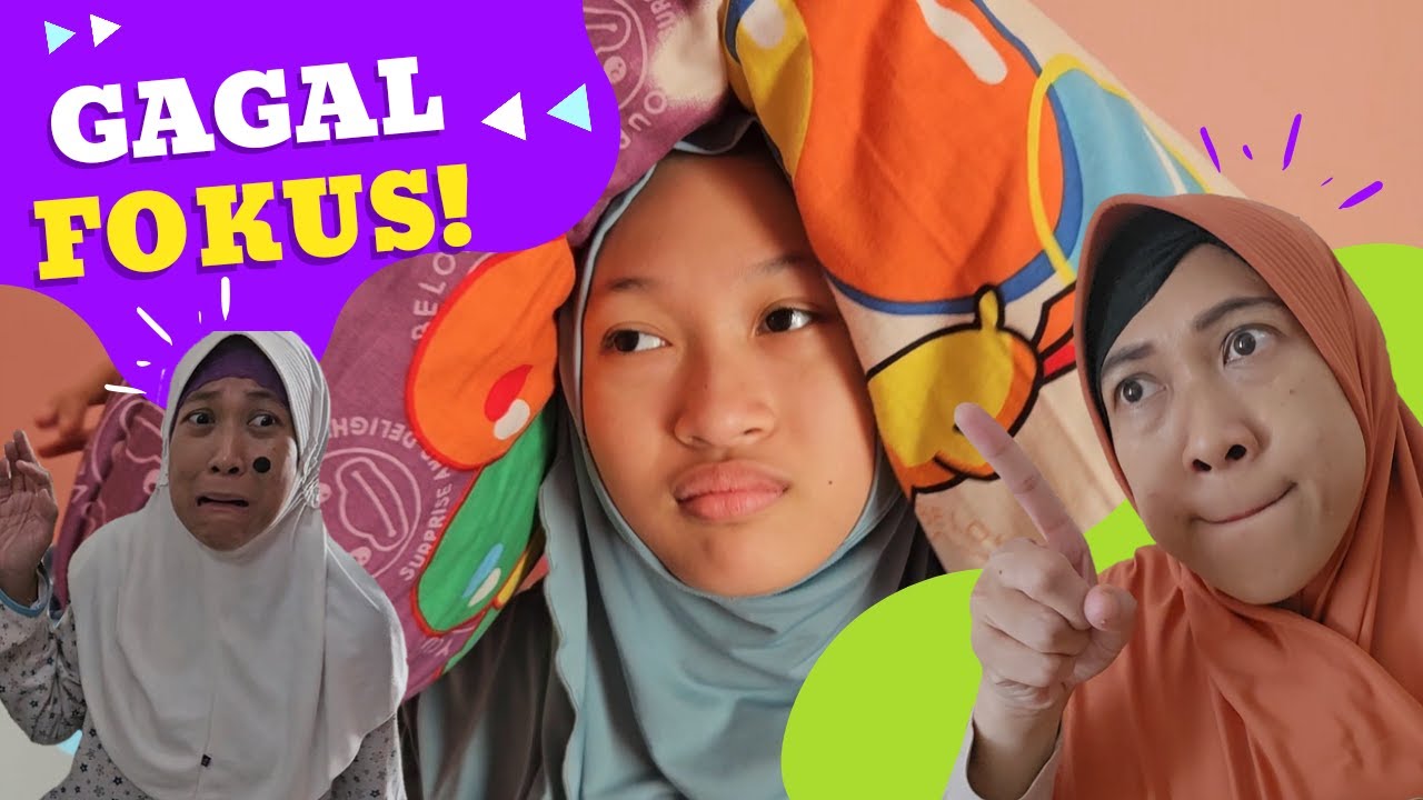 Aqilla Gagal Fokus Belajar Gara-Gara Mbak Kunyit 🤣 Drama Parodi Aqilla's Diary