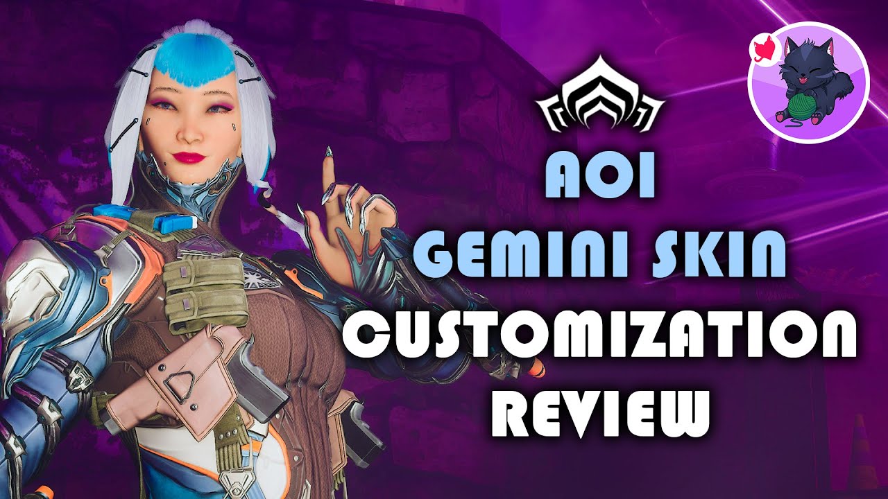Warframe | Fashion Frame | Mag Aoi Gemini Skin Customization Review