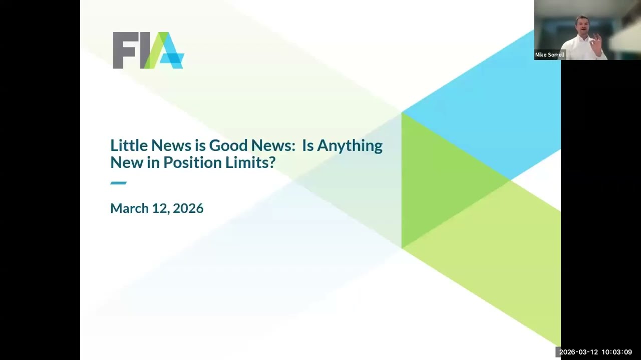 Beyond the Limit – Is Anything New in Position Limits?