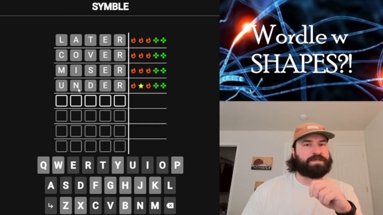 WORDLE W-ОБРАЗНЫЕ ФОРМЫ?!