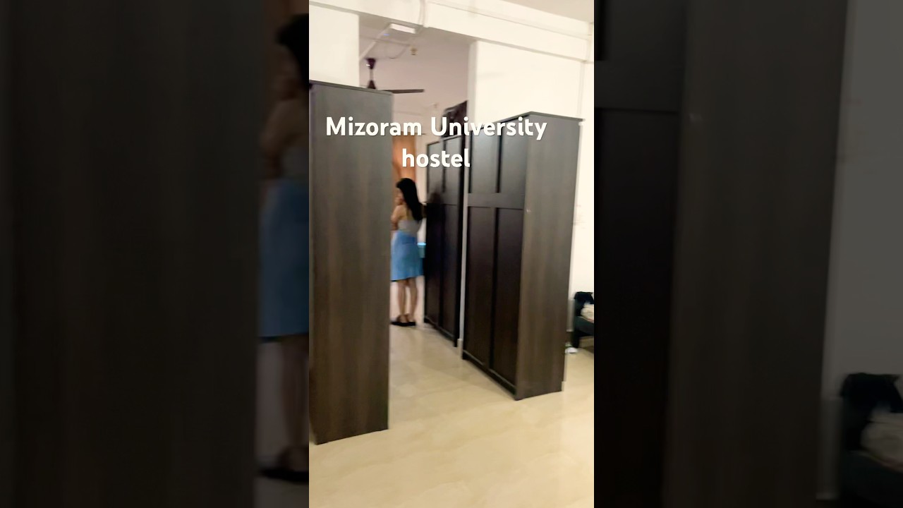 This is one of Mizoram university girls hostel #mizoramuniversity #mzugirlshostel