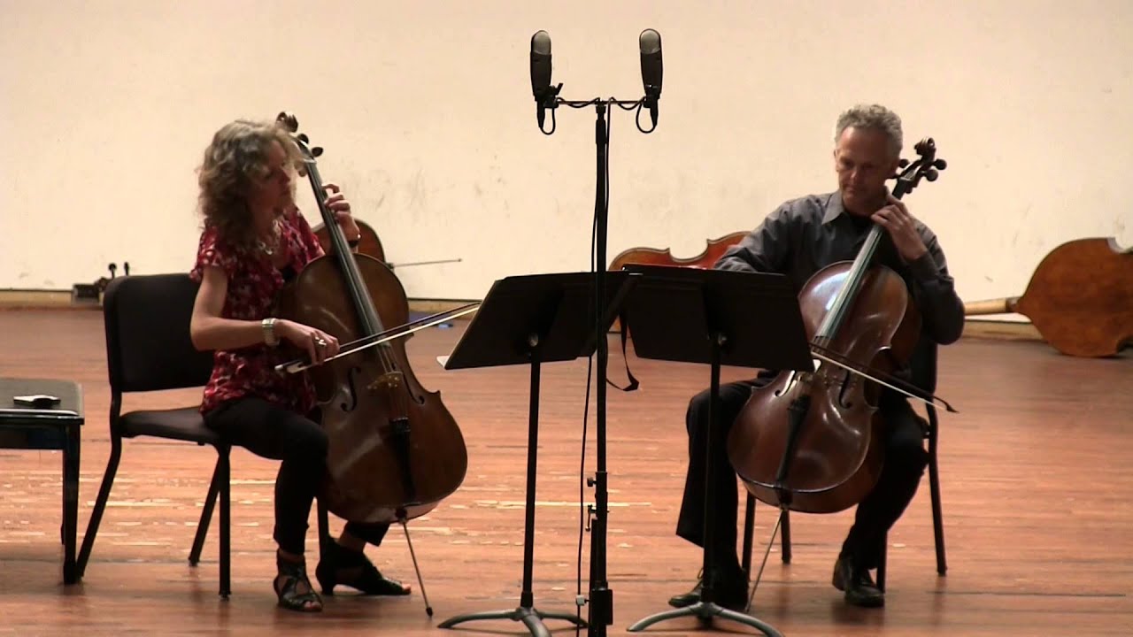 Domenico Gabrielli, Canon for Two Cellos by Josephine van Lier and Tido Janssen, cello