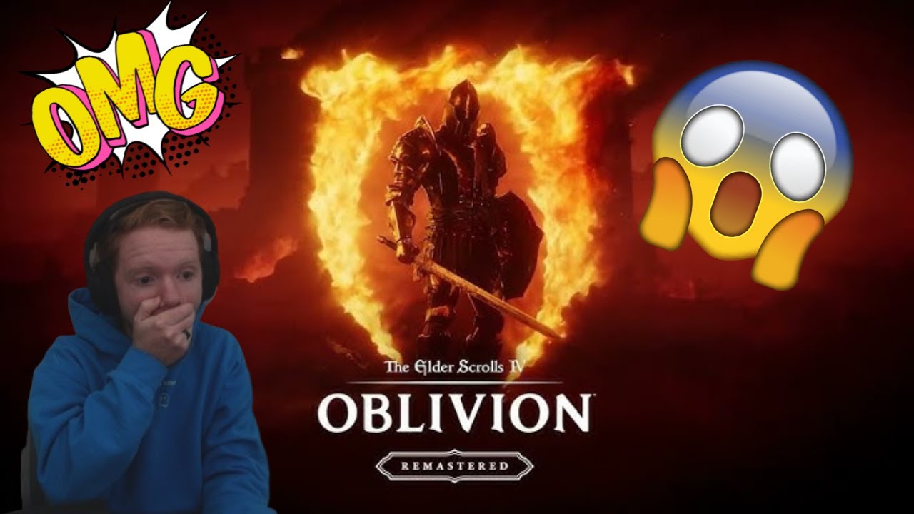 OMG NO WAY! (ELDER SCROLLS IV: OBLIVION REMASTERD REACTION))