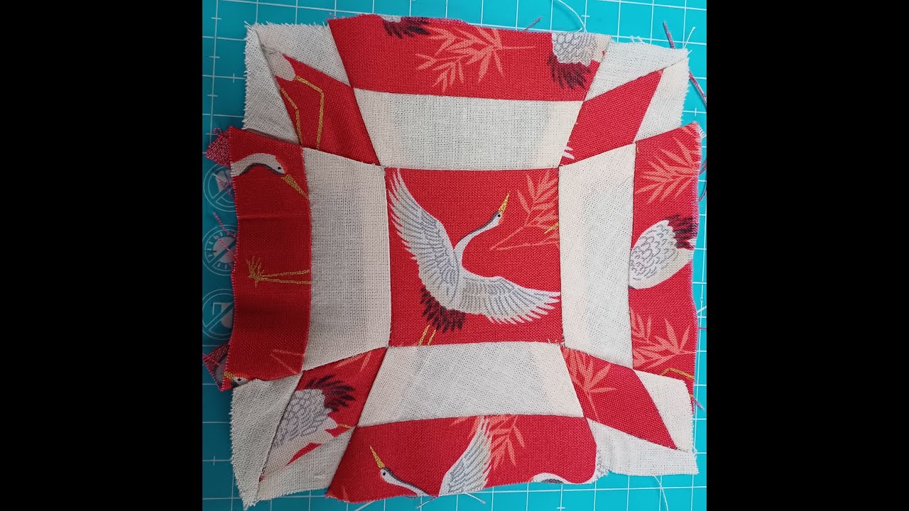 Vidéo 83 - Dear Jane en français - Bloc F10 - Jane Stickle's quilt