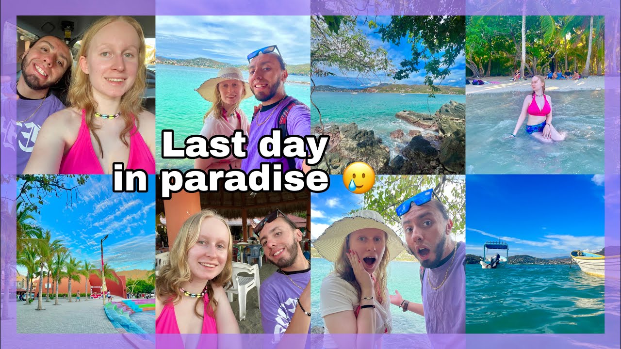 Playa Las Gatas 🐈‍⬛💜 (Ixtapa-Zihuatanejo) Vlog parte 5